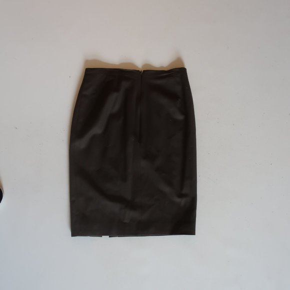 Womens Cynthia Rose Brown Pencil Skirt 4 * - Picture 11 of 14